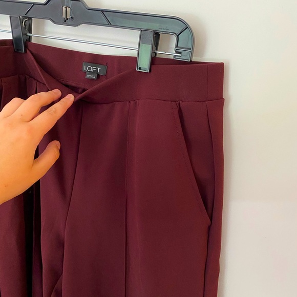 LOFT Mid-rise Ankle Pant - Picture 3 of 4